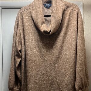 Anthropologie Tan Turtleneck Sweater